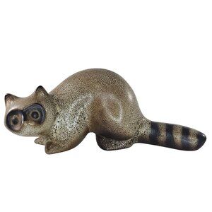 Howard Pierce Pottery Raccoon Figurine MCM California